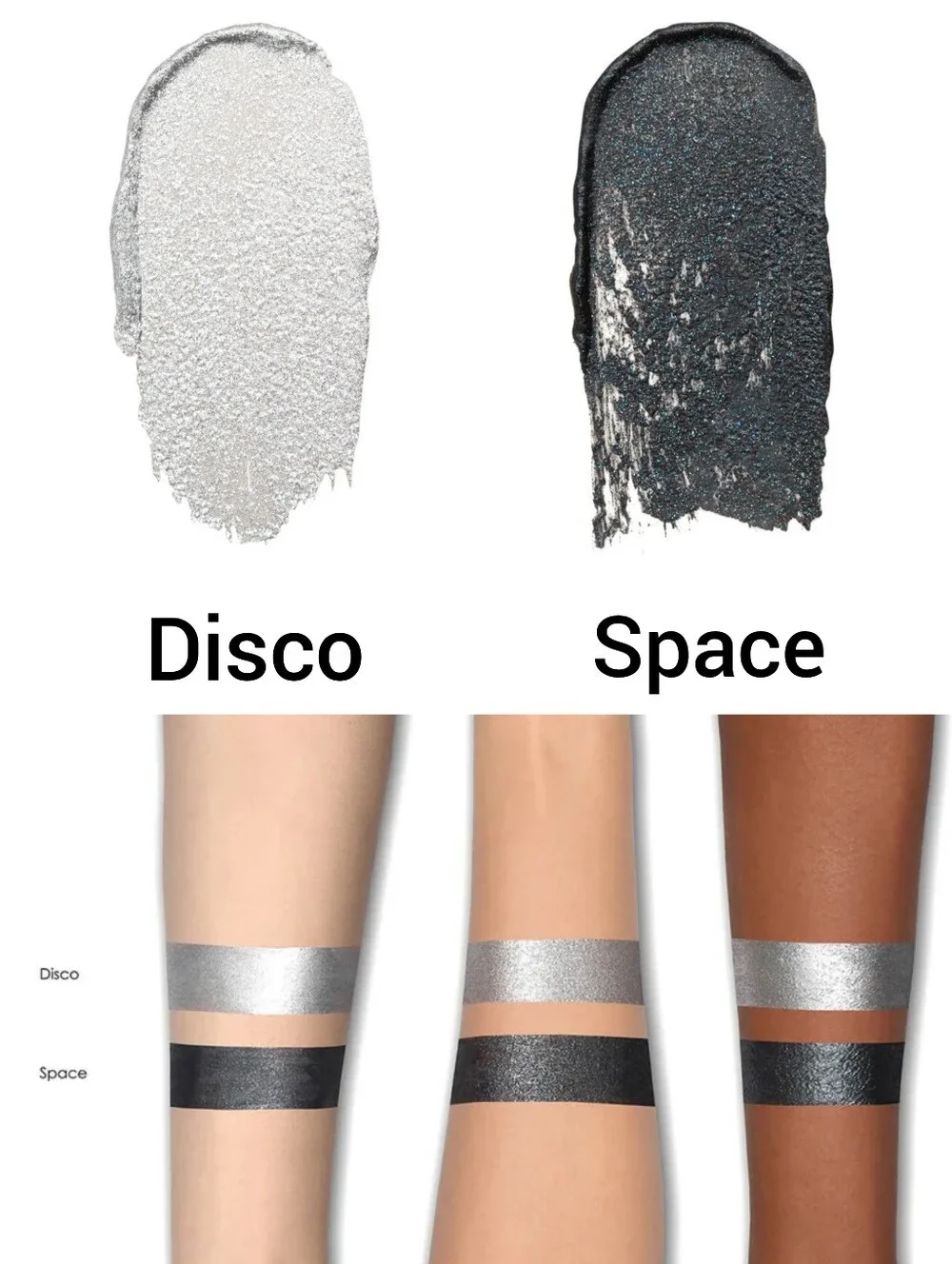 Natasha Denona Chroma Crystal Liquid Eyeshadow Set - Space & Disco